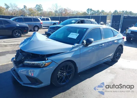 2024 Honda Civic Sport z USA, uszkodzony, nr VIN 19XFL2H80RE031714